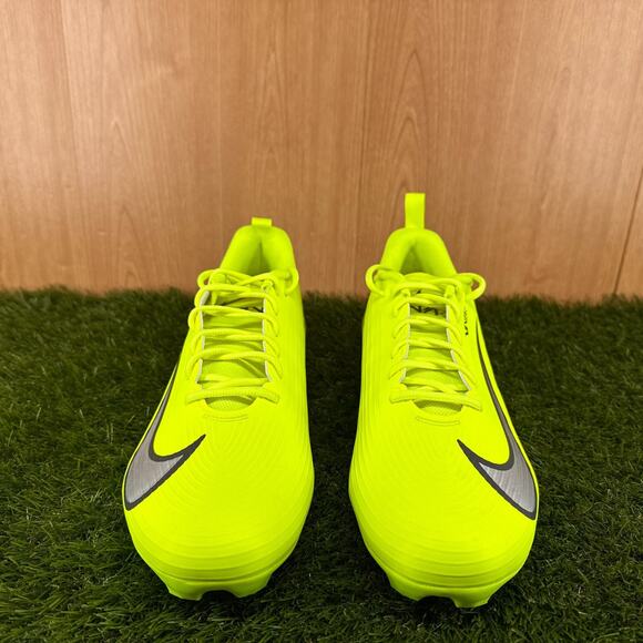 Nike Vapor Speed 3 Volt Metallic Silver Football Cleats IQ5164-700 Men\'s Size 14 main image 4